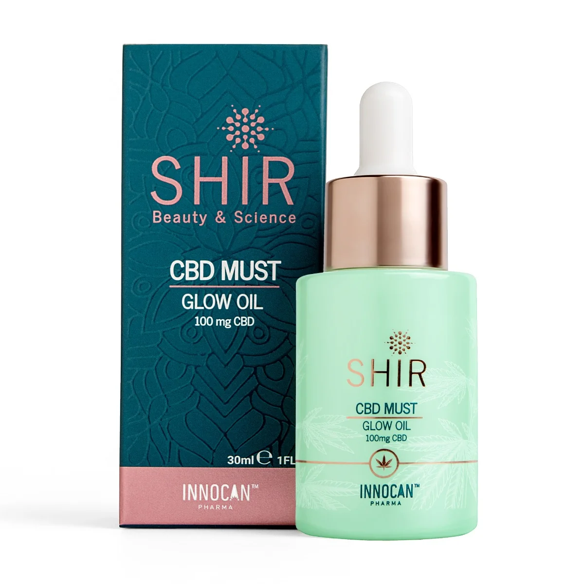 CBD FACE GLOW OIL 1×30 ml, pleťový olej