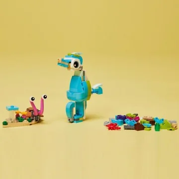 LEGO® Creator 31128 Delfín a korytnačka 1×1 ks, lego stavebnica