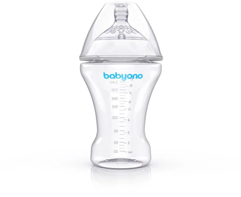 BabyOno Fľaša antikoliková NATURAL NURSING 260ml 1×260 ml, fľaša
