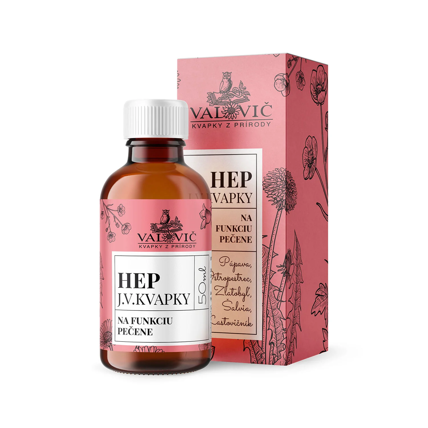 J.V. KVAPKY - HEP 1×50 ml, na funkciu pečene