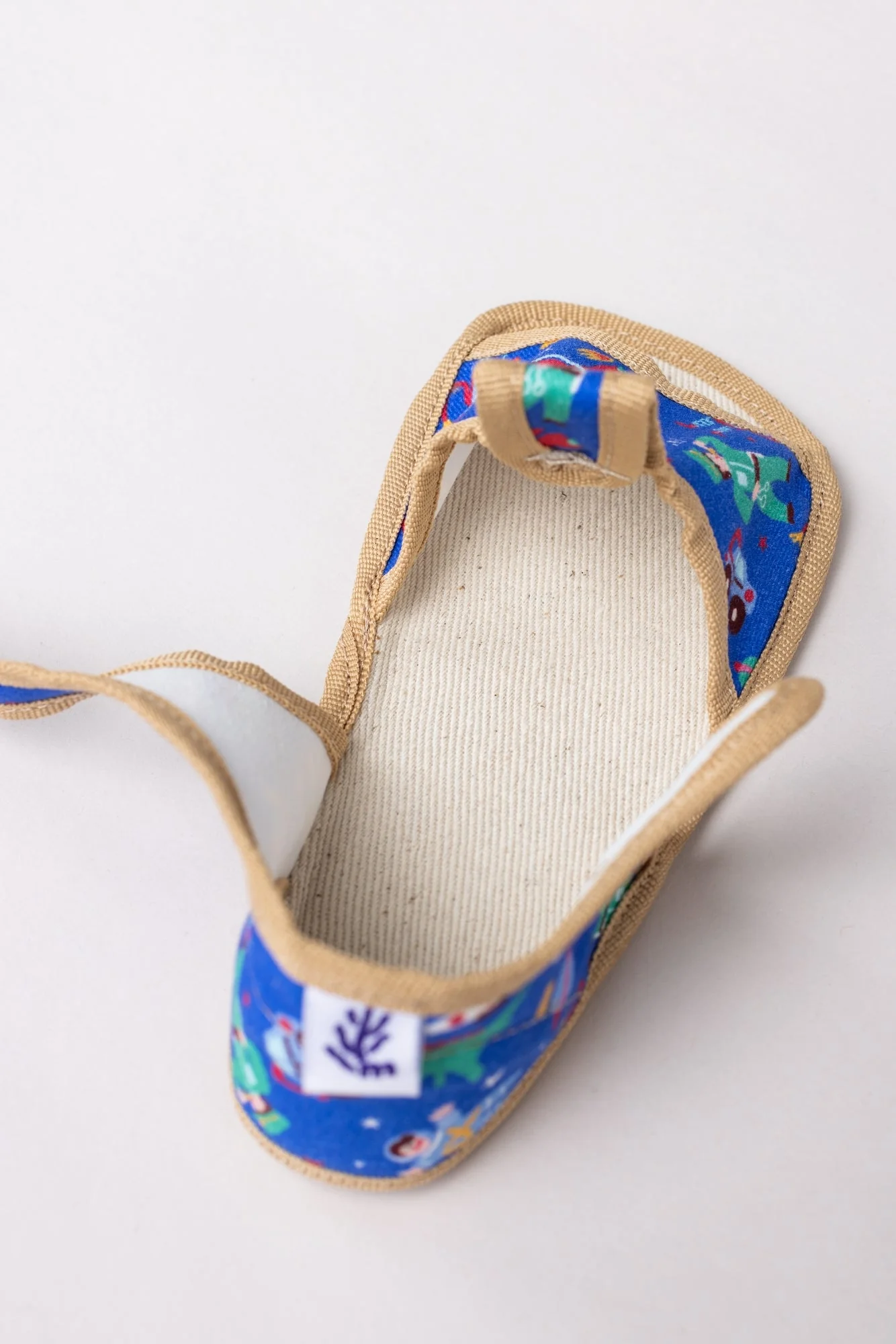 Milash barefoot papuče - model MONICA - Robot Farba: viacfarebné, Veľkosť: 27 (VD: 17.3 cm. Š: 7.8 cm)