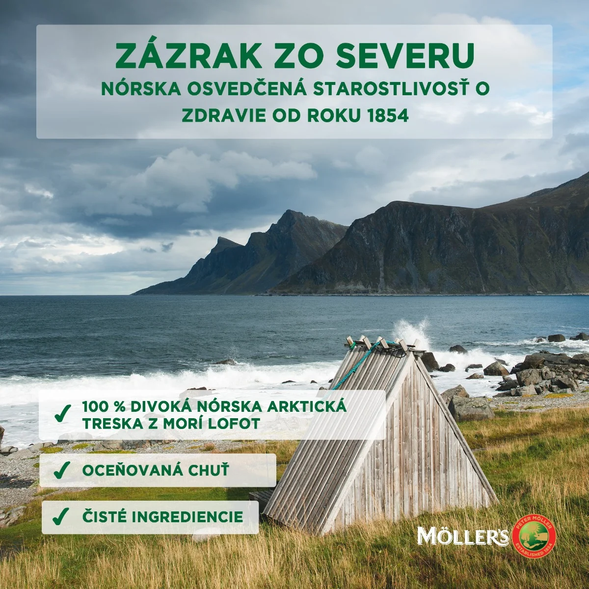 Möller´s Omega-3 Rybí olej s ovocnou príchuťou 250 ml