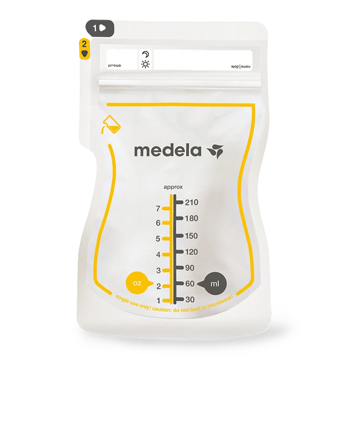 Medela Vrecká na skladovanie materského mlieka Easy Pour, 50 ks 1×50 ks, vrecká na materské mlieko
