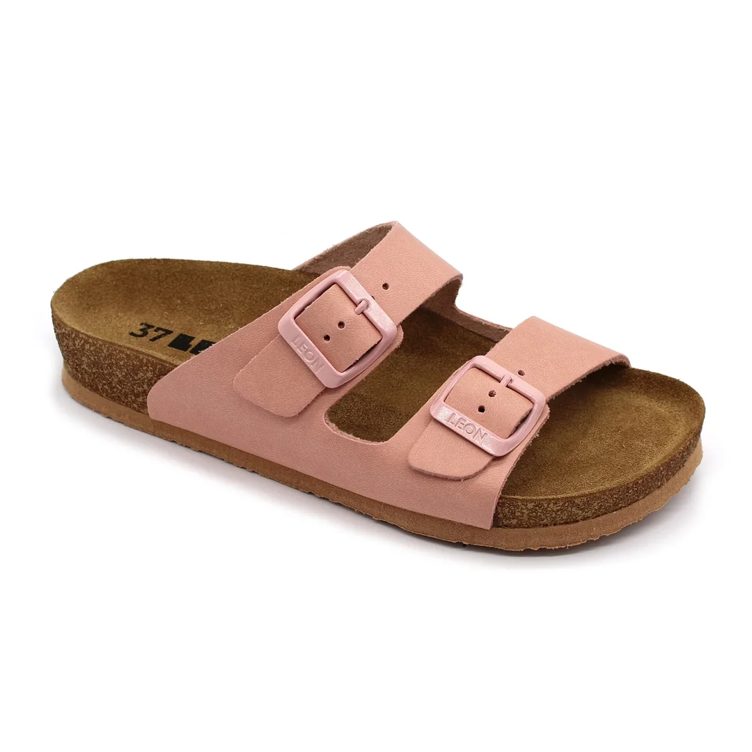 Leon 4010 Dámska zdravotná celokožená obuv s prackou 41 - 26cm, hnedá, 2,0 cm