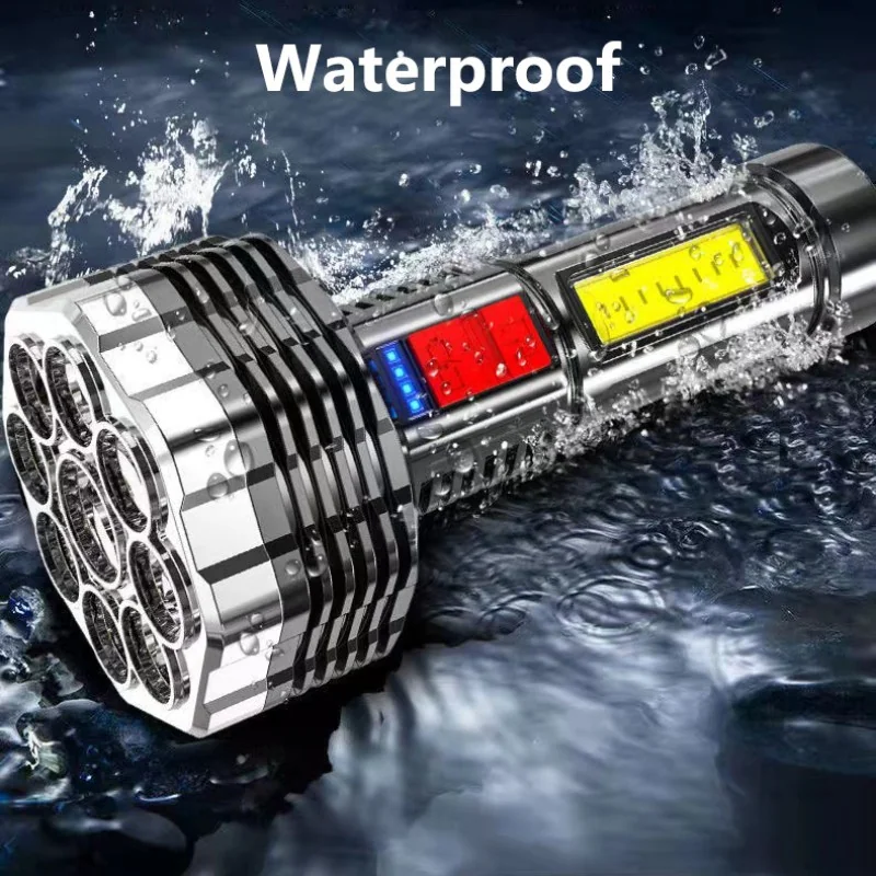 PowerBeam LED baterka s USB nabíjaním - Čierna