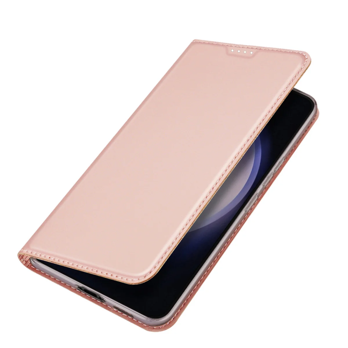 Dux Ducis Skin Pro knižkové puzdro na Samsung Galaxy S23 FE, ružové