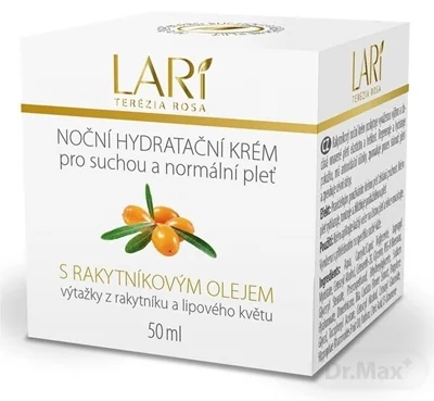 LARI nočný hydratačný krém 1×50 ml, krém