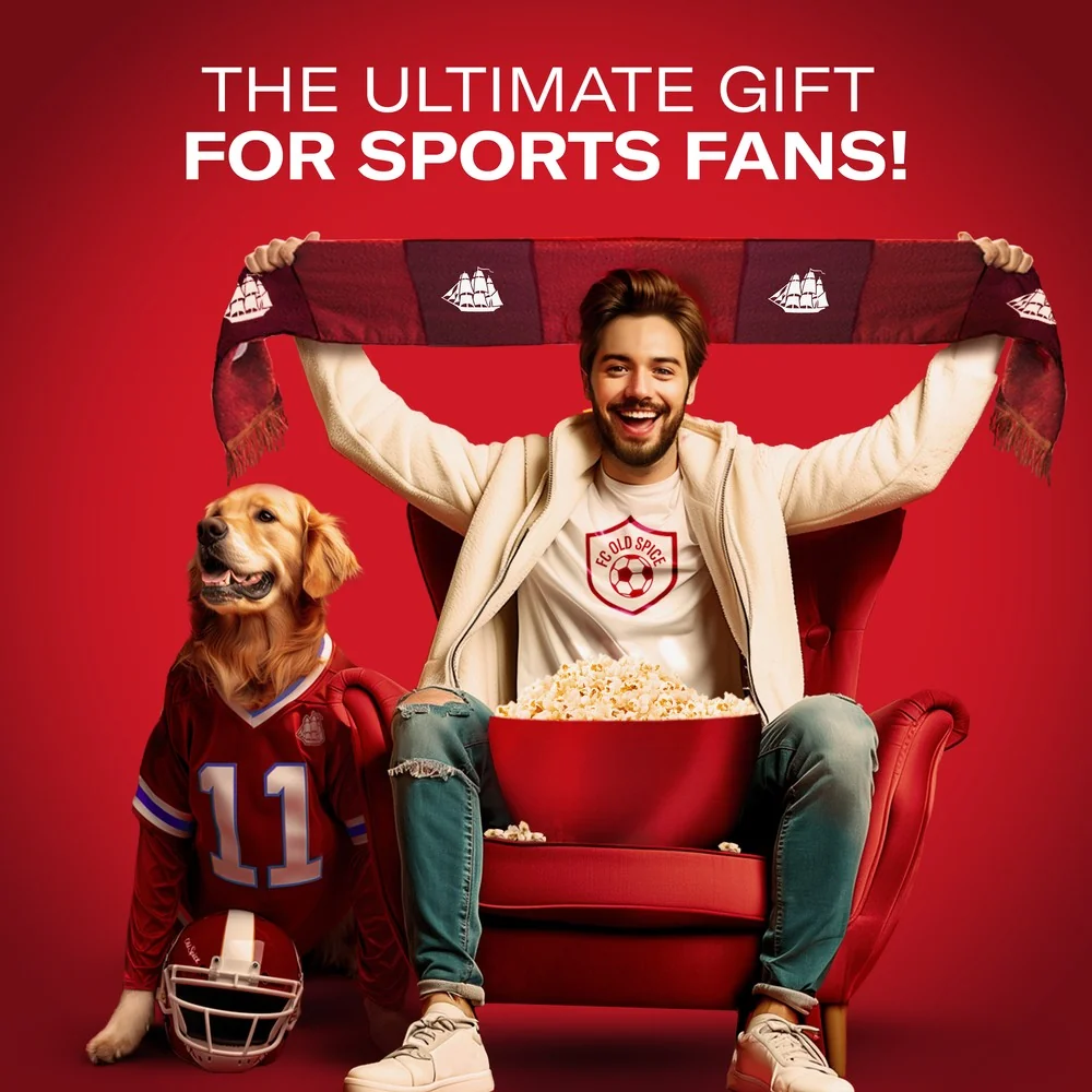 Old Spice Sports Fan darčeková sada s tuhým dezodorantom a sprchovým gélom Whitewater 1 set