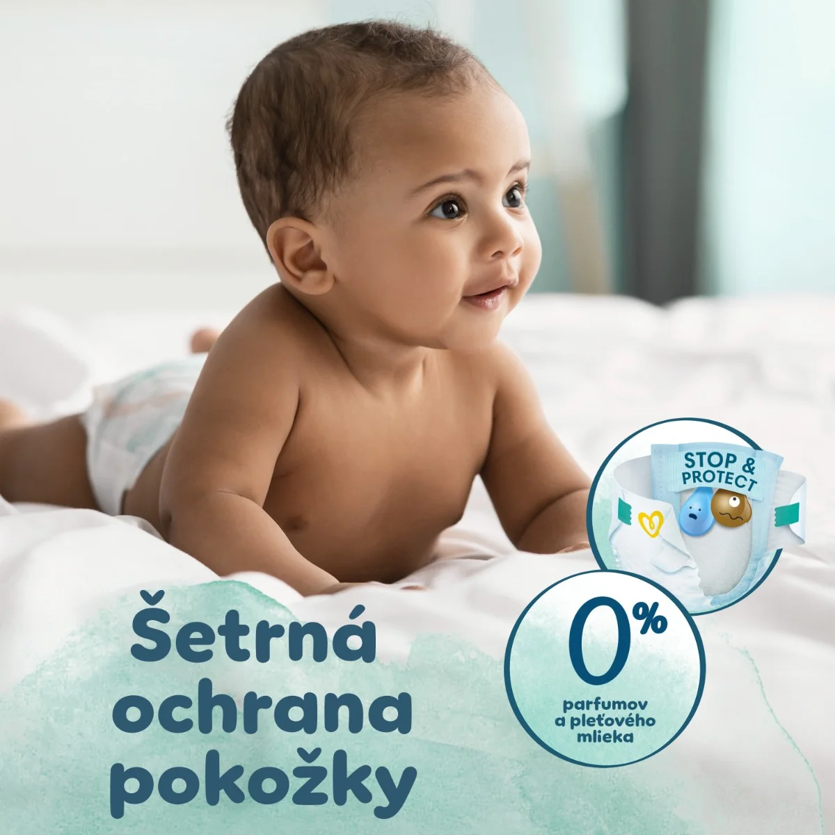 Pampers Harmonie plienky veľkosť 4, 9kg-14kg 24 ks