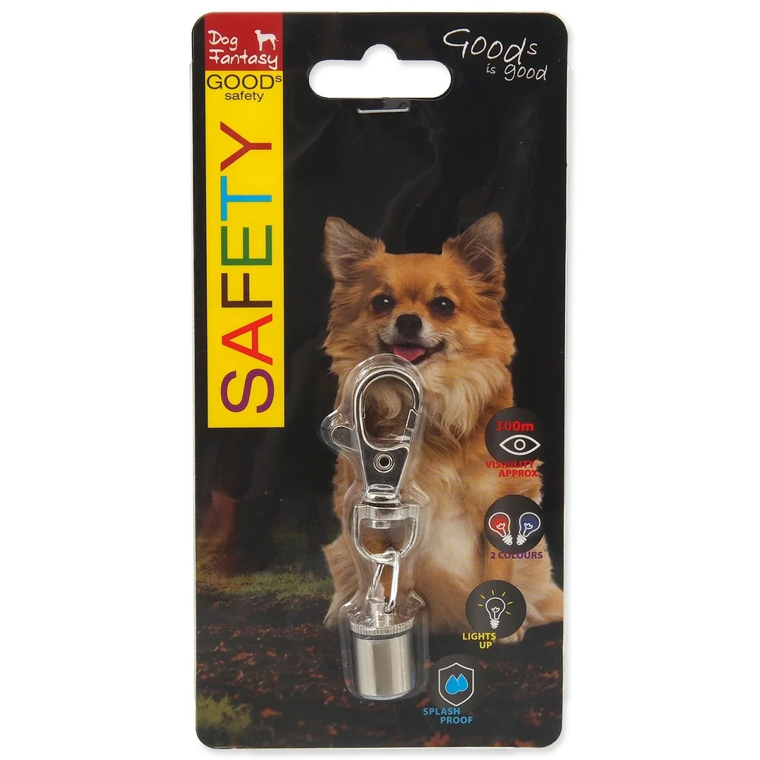 Prívesok Dog Fantasy svietiaci kovový 1cm
