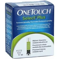 ONE TOUCH Select Plus Prúžky testovacie