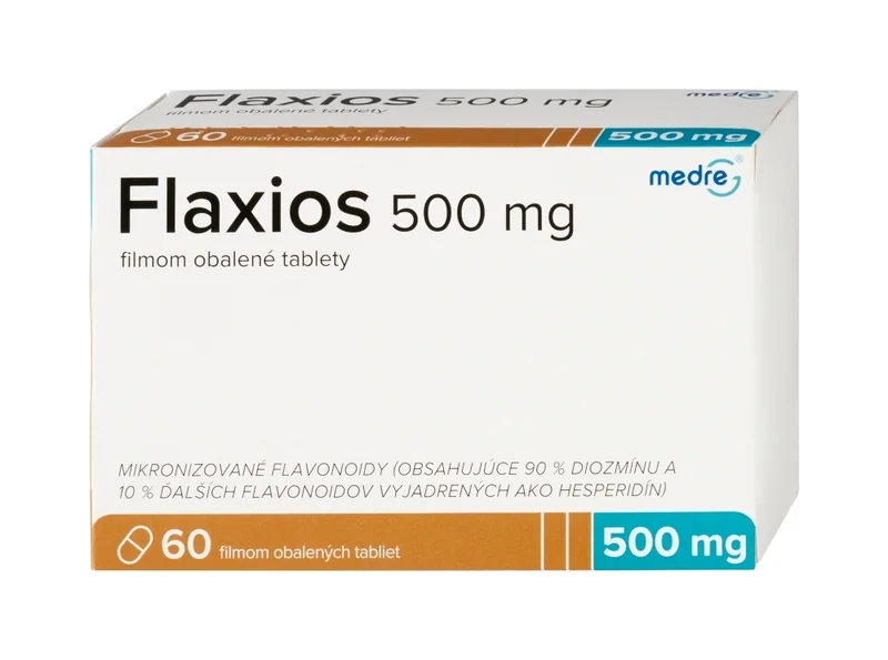 Flaxios 500 mg 1×60 tbl, liek na vnútorné použitie