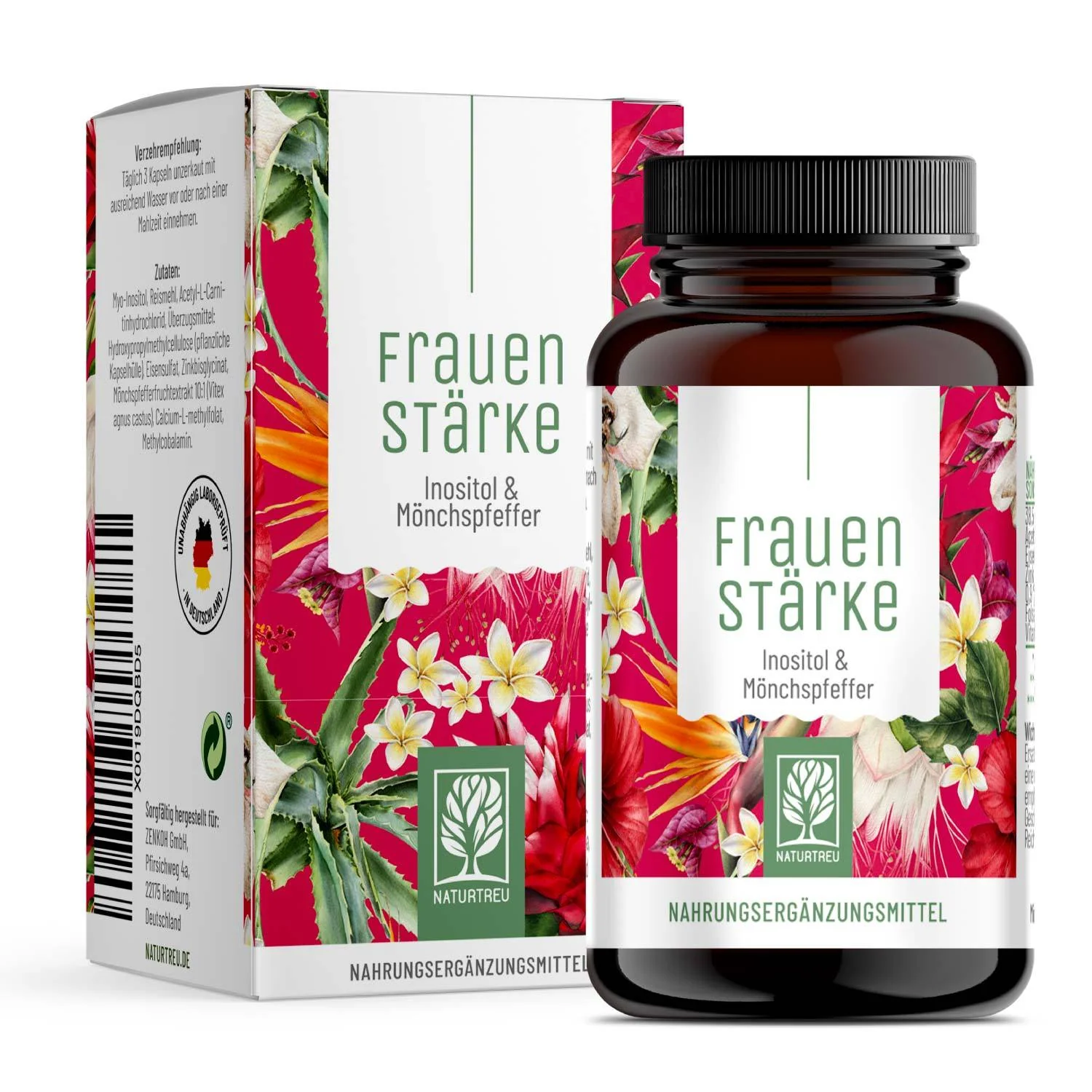 Naturtreu Ženská sila - Inositol & Drmek, 90 kapsúl