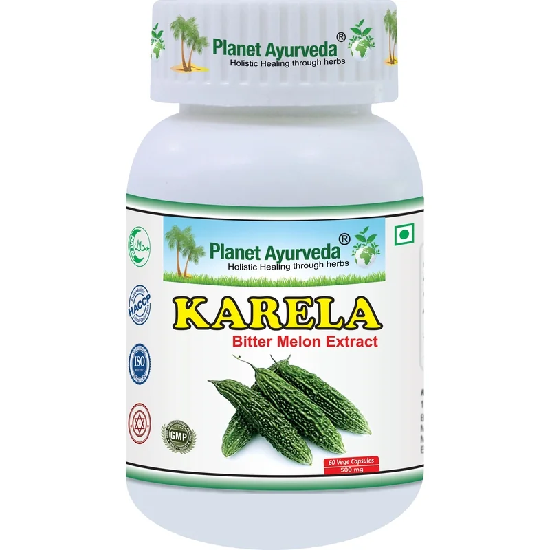 Horká tekvička (Karela) Kapsuly - Cukor, Trávenie 60 kapsúl
