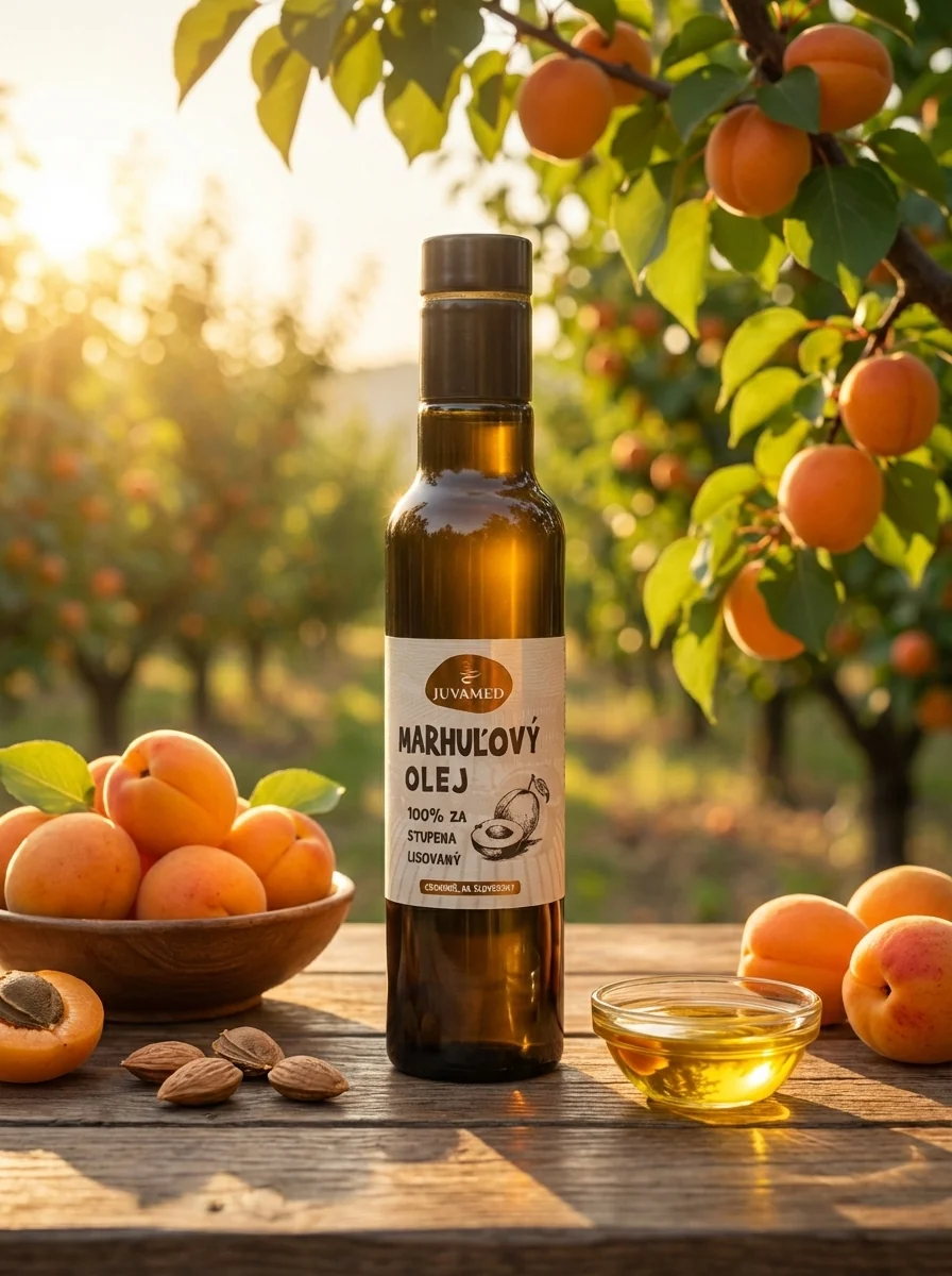 JUVAMED OLEJ Z MARHUĽOVÝCH JADIER, 100 % za studena lisovaný 250 ml