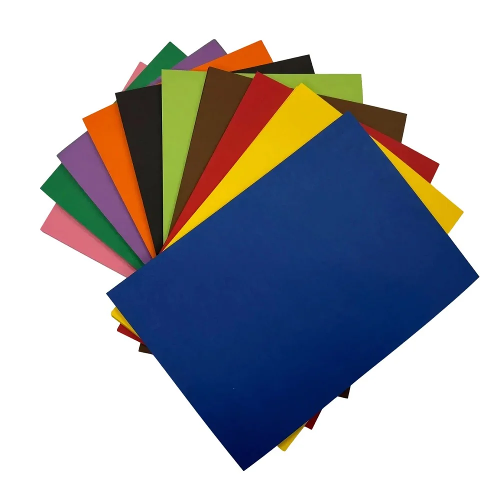 Náčrtkový papier farebný mix A4, 80g 10x50 listov