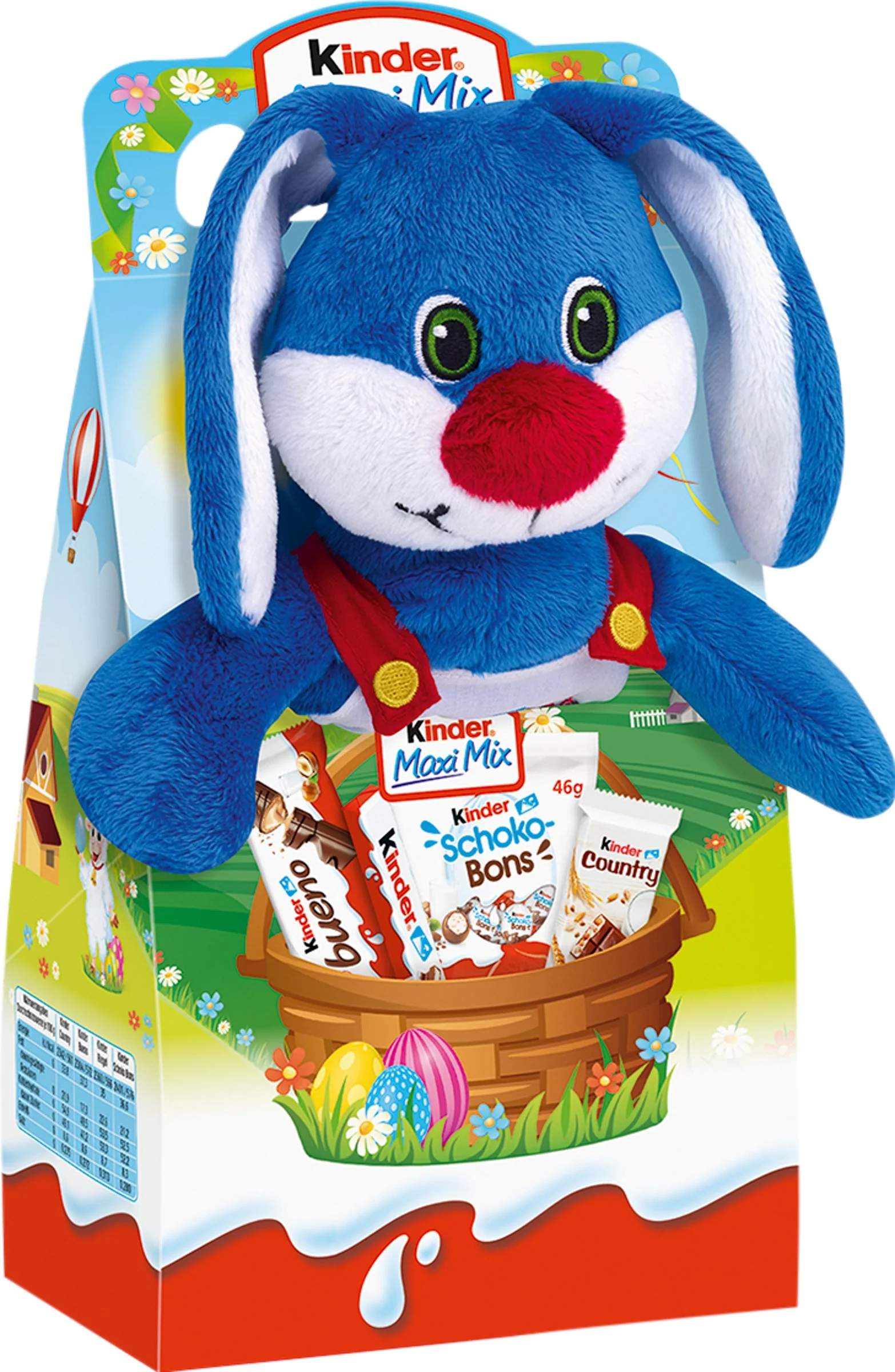 Kinder Maxi Mix plyšová hračka 1x133 g 1×133 g, kinder, plyšová hračka