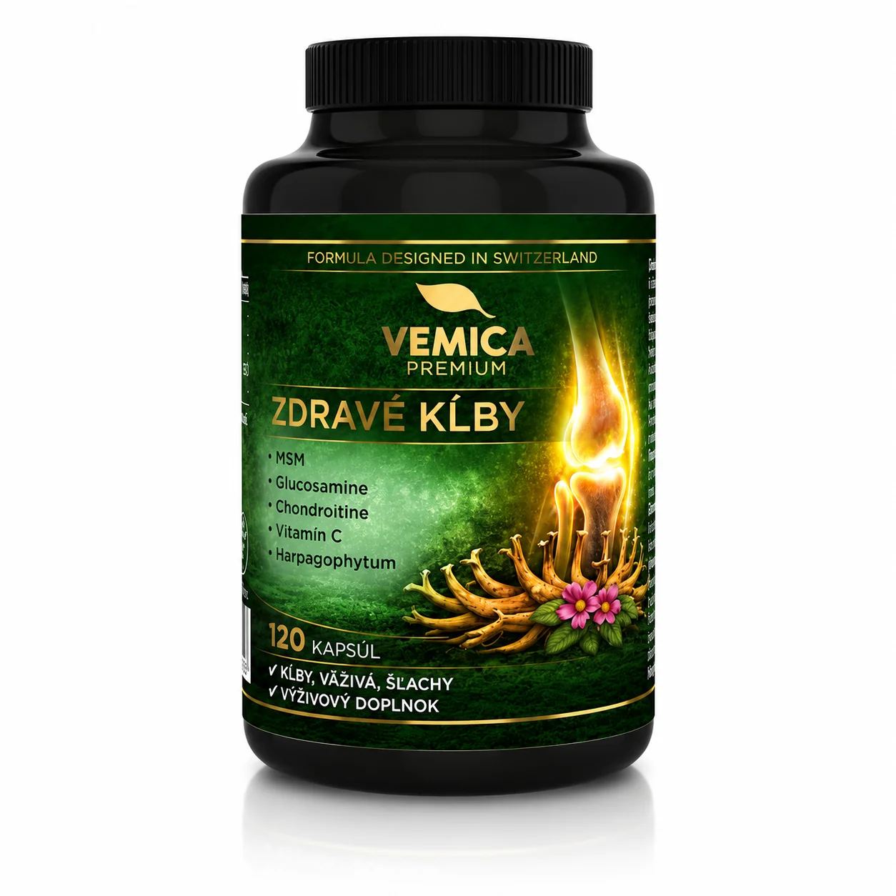 VEMICA PREMIUM ZDRAVÉ KĹBY 120 cps