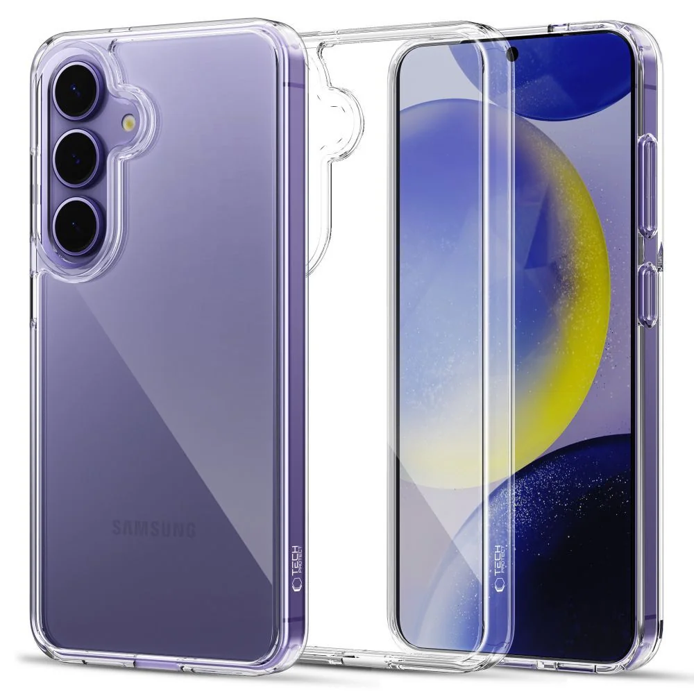 Tech-Protect Flexair Hybrid kryt na Samsung Galaxy S25, priesvitný
