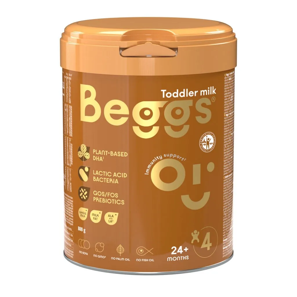 Beggs 4 batoľacie mlieko 1×800g, batoľacie mlieko