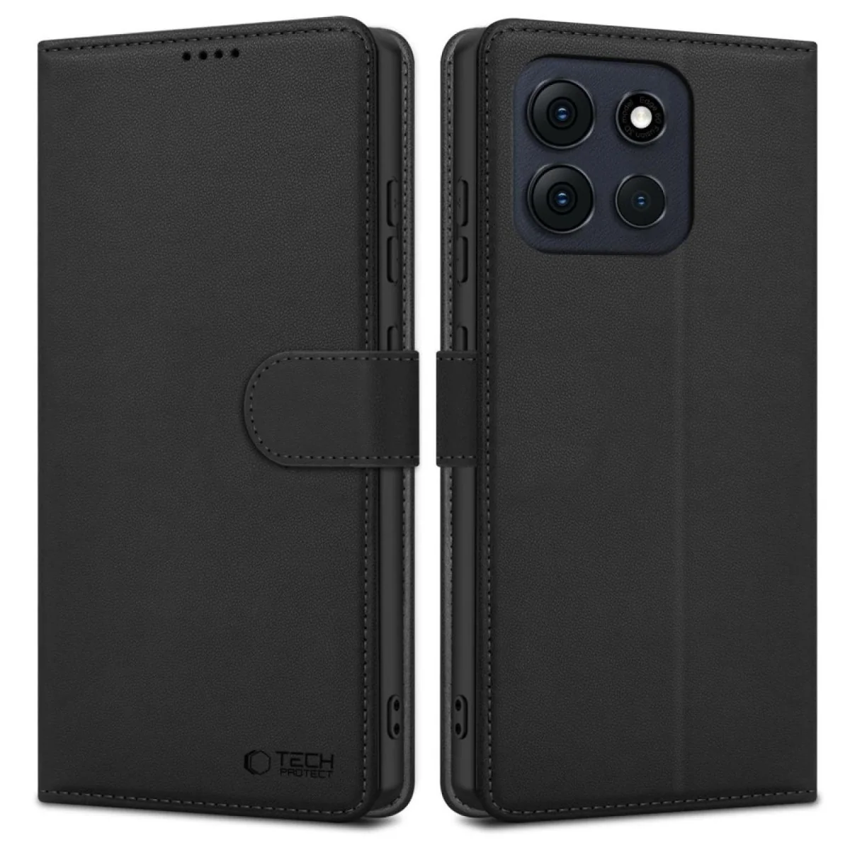 Wallet obal na Motorola Moto G56 5G - Čierna 1 ks, funkcia stojana
