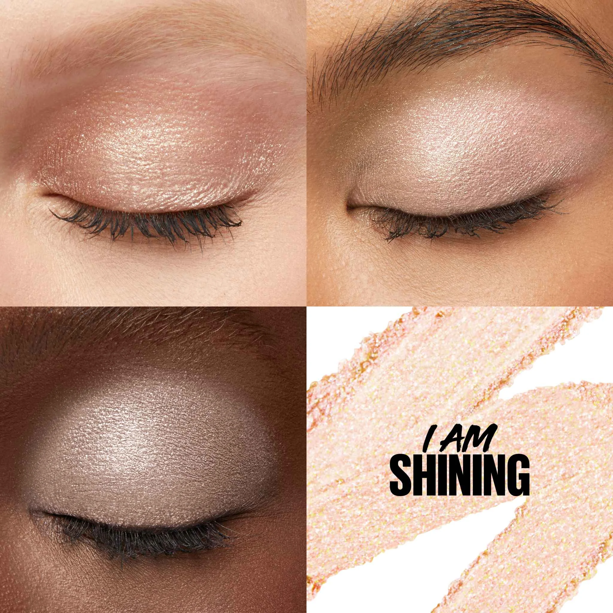 Maybelline New York Color Tattoo 24H eye stix 10 I am Shining 3v1 1×1,4 g, ceruzka na oči