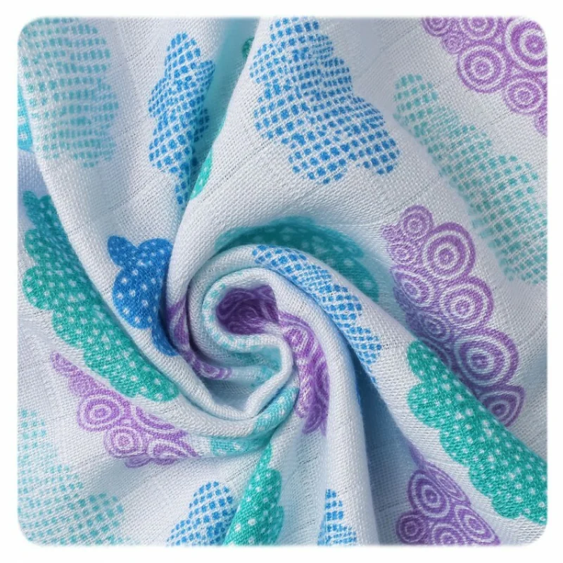 XKKO BMB Bambusová plienka Heaven For Boys, 70x70, (3ks)