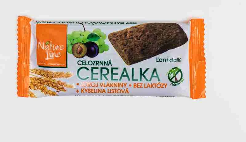 NATURE LINE CEREÁLKA celozrnná sušienka 1×30 g, zdravá sladkosť