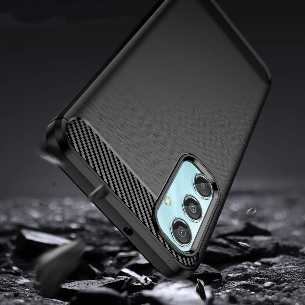 Tech-Protect Carbon kryt na Samsung Galaxy M34 5G, čierny