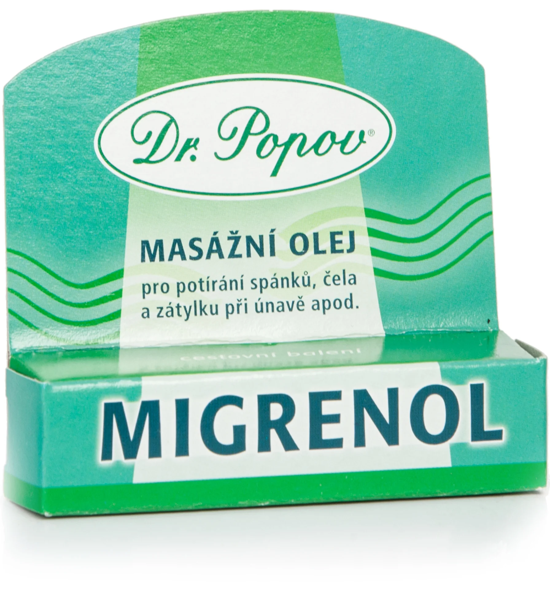 Dr. Popov Migrenol masážny olej roll-on 6 ml