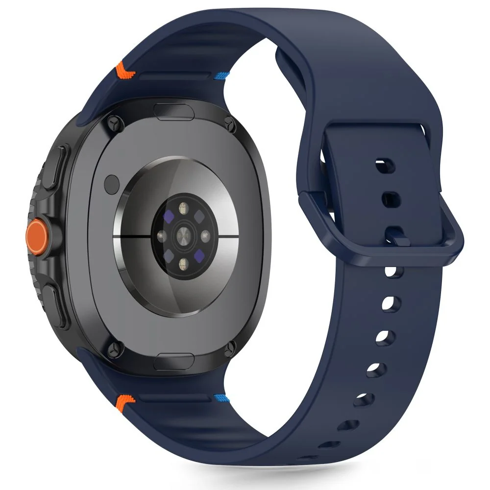 Tech-Protect Silicone remienok na Samsung Galaxy Watch 8 / Classic (40 / 44 / 46 mm), storm blue