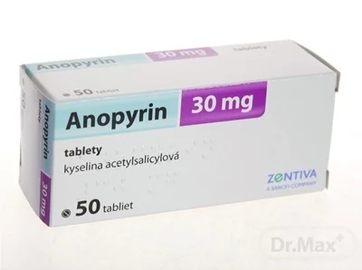 Anopyrin 30 mg 1×50 tbl, liek