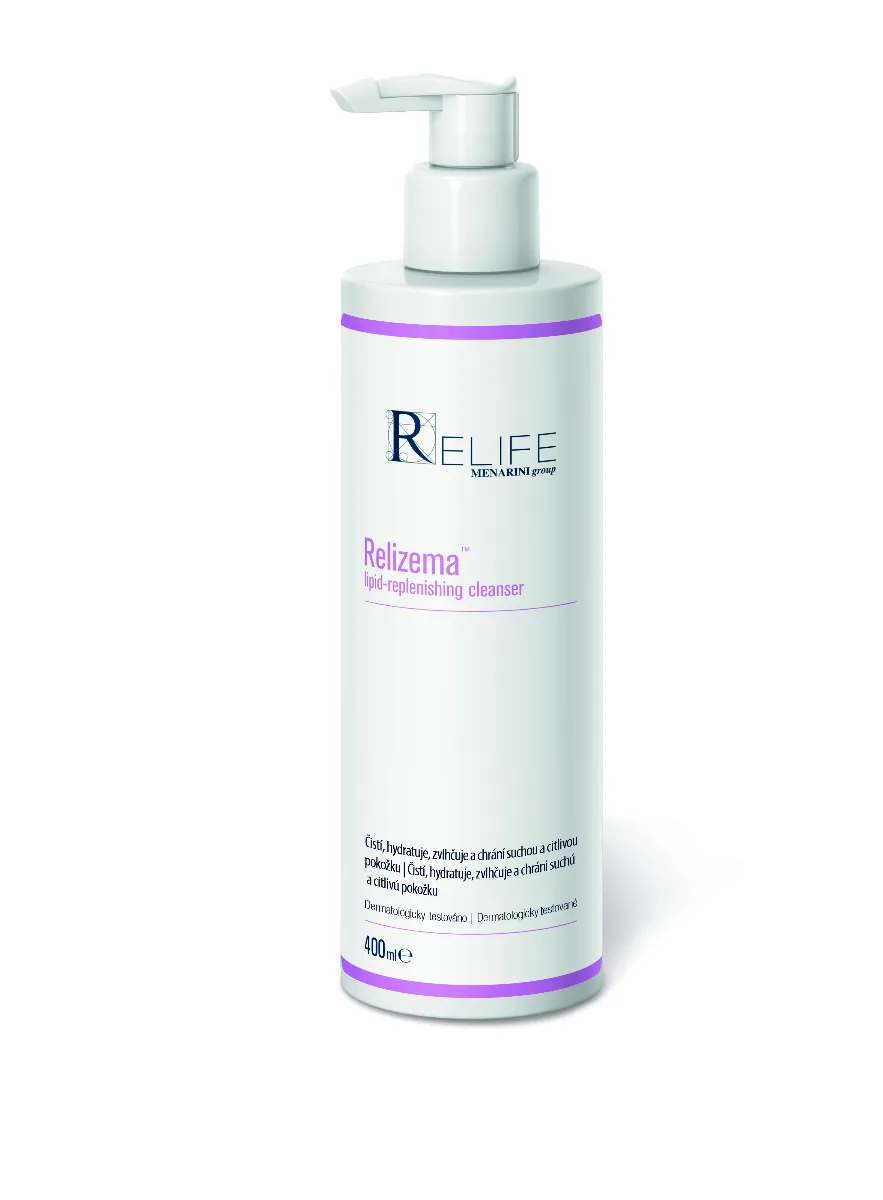 Relizema™ lipid-replenishing cleanser