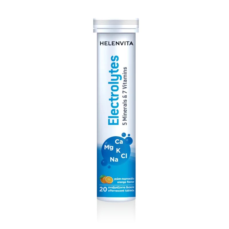 Helenvita Elektrolyty 20 šumivých tabliet minerály a vitamíny
