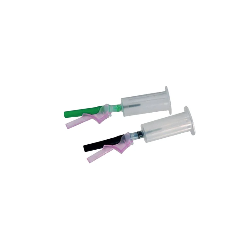 Bezpečnostná ihla BD Vacutainer Eclipse - 21G 0,8 mm x 32 mm, zelená