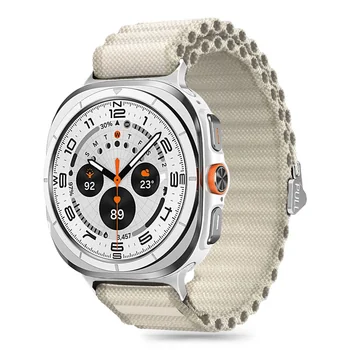 Tech-Protect Weave Pro remienok na Samsung Galaxy Watch Ultra 47mm, crayon white ayon white
