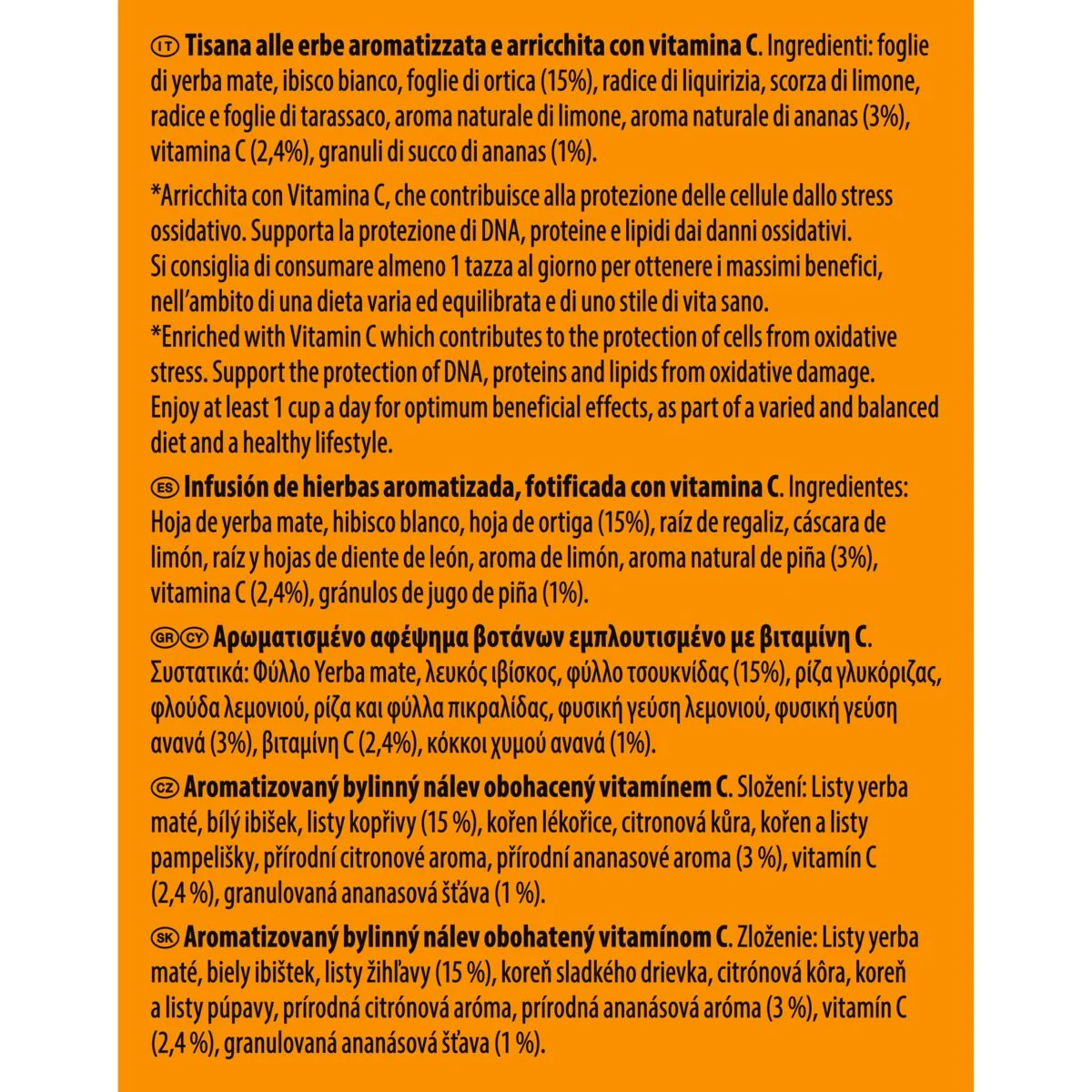 DETOX VITAMIN C 17 sáčkov x 1,9 g