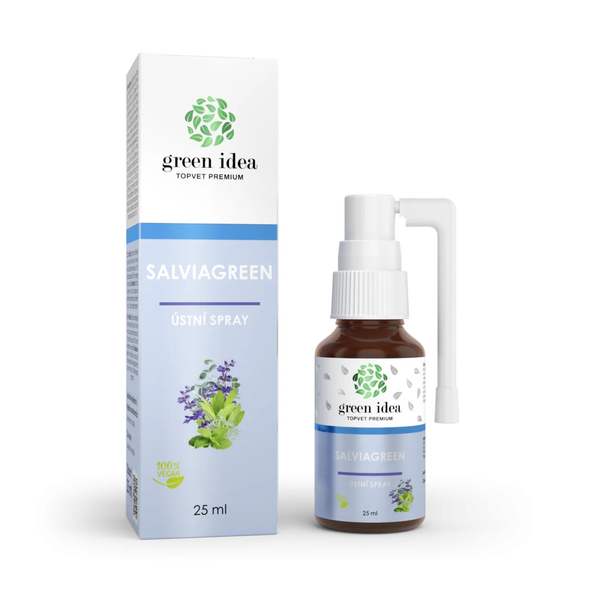 Salviagreen - ústny sprej 25 ml - Green idea