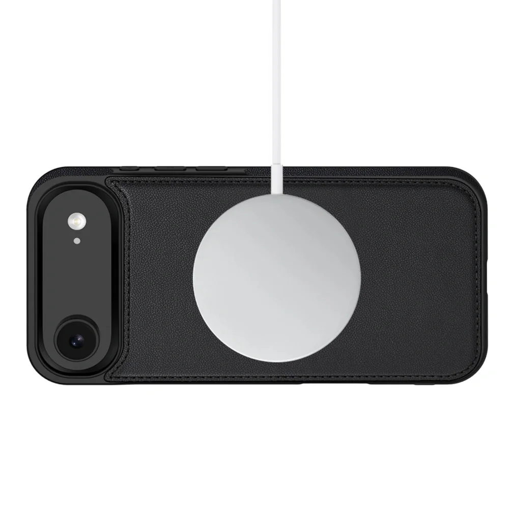 Tech-Protect Wallet MagSafe knižkové puzdro na iPhone 17 Air, čierny