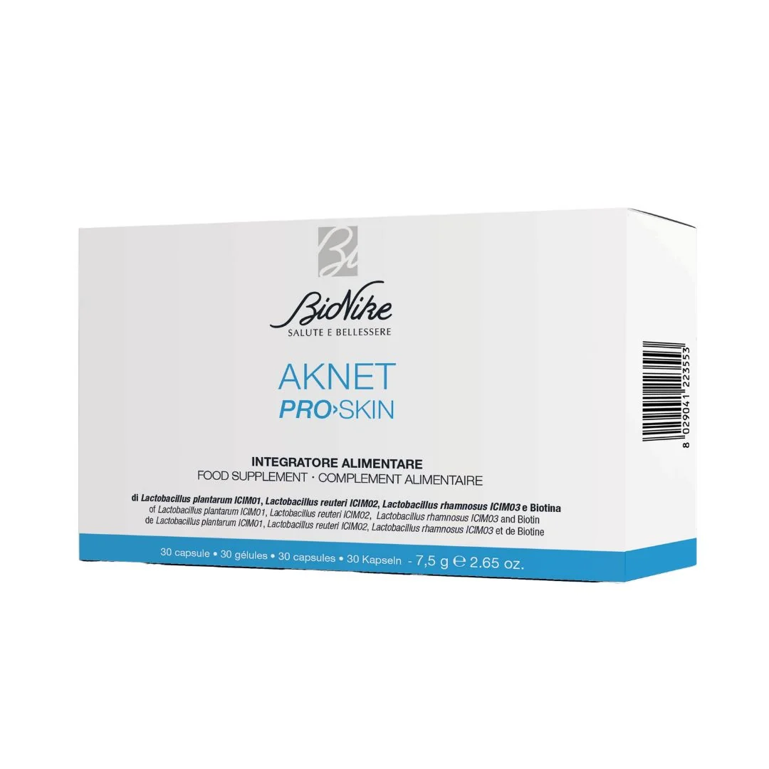 BIONIKE AKNET PRO>SKIN VÝŽIVOVÝ DOPLNOK PRE PROBLEMATICKÚ PLEŤ 30 cps