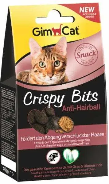 Gimcat Crispy Bits Antihairball 