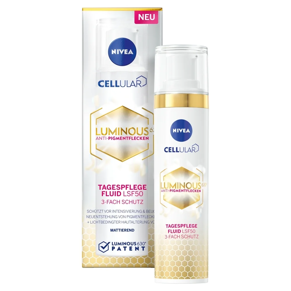 NIVEA Cellular Luminous630 Denný krém proti pigmentovým škvrnám OF 50 40 ml