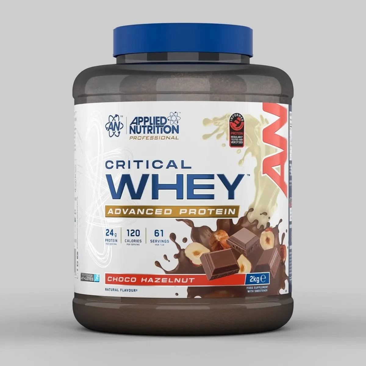 Applied Nutrition CRITICAL WHEY - strawberry milkshake (informed sport), 825g