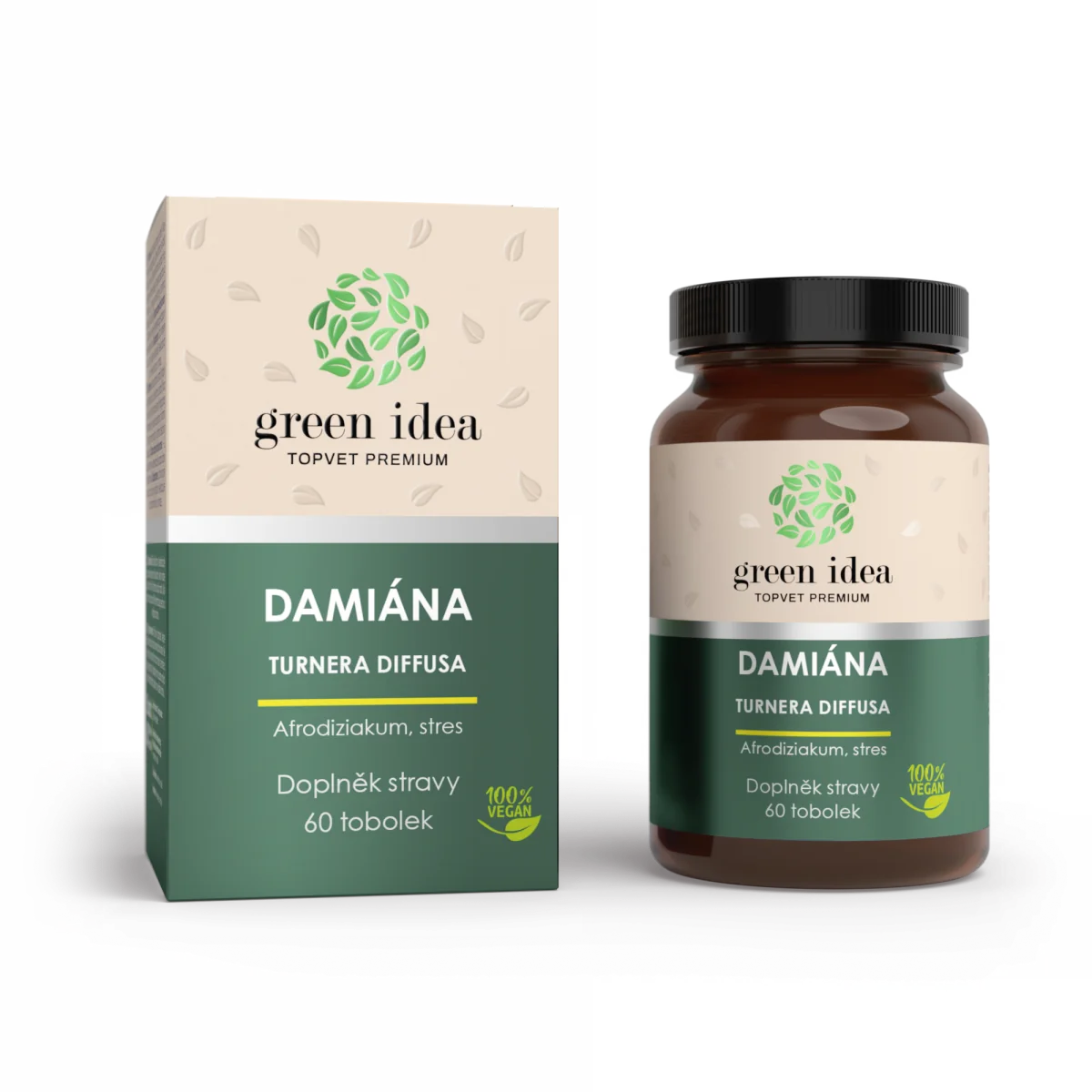 Damiána - kapsuly 60 ks - Green idea