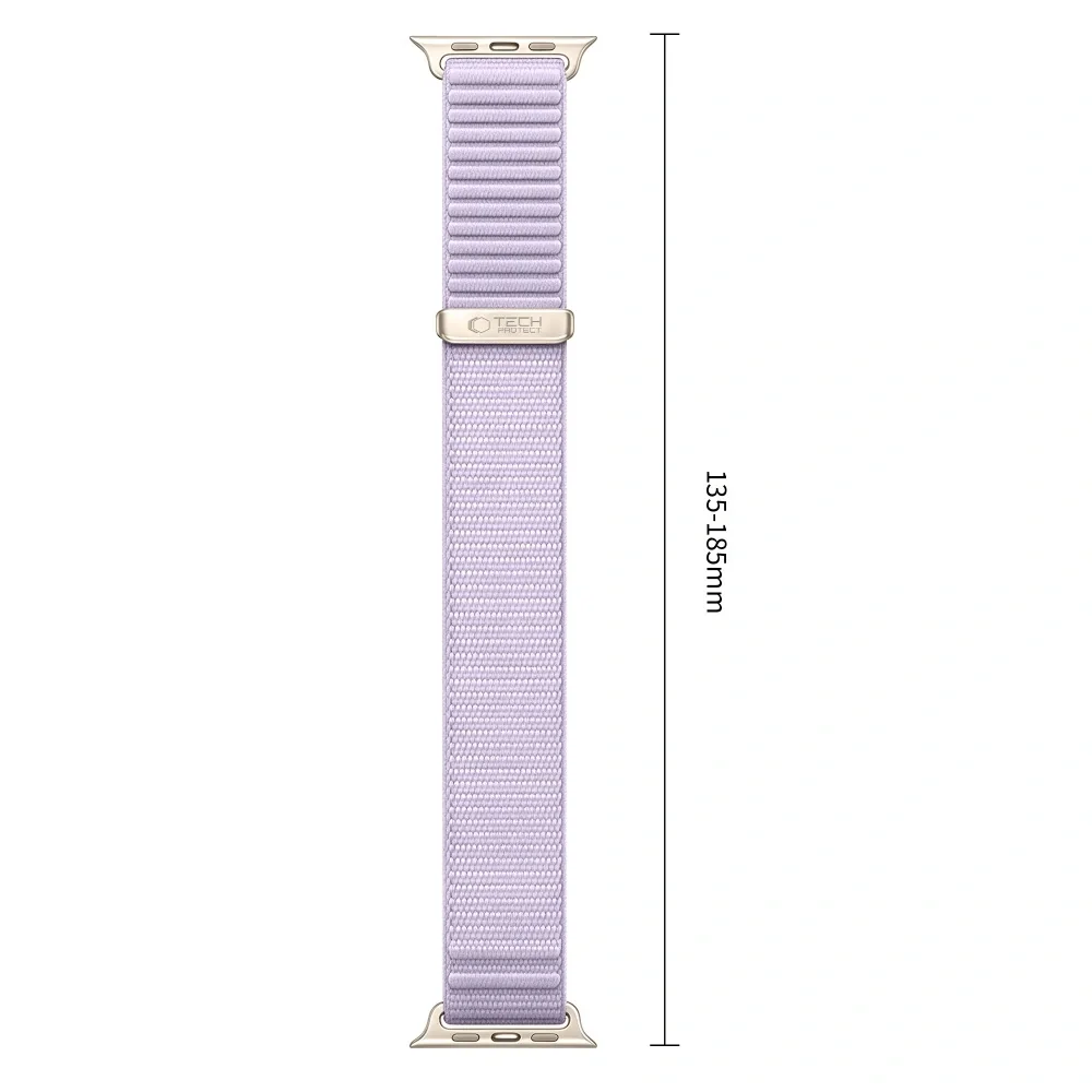 Tech-Protect Nylon Loop remienok na Apple Watch 40/41/42mm, purple