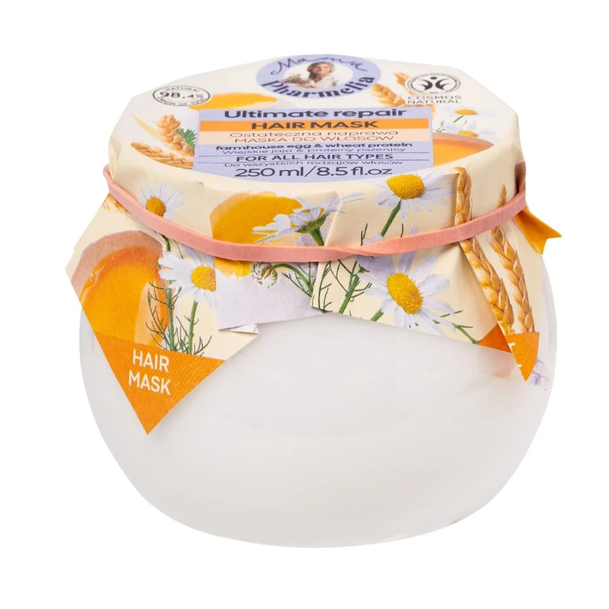 Ultimate Repair maska na vlasy s vajcom a pšeničnými proteínmi - 250 ml - Mama Pharmelia