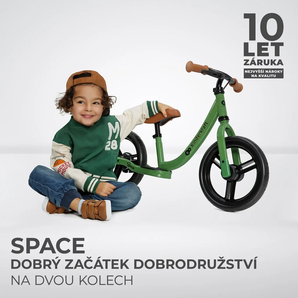 Odrážadlo Space Deep Light green