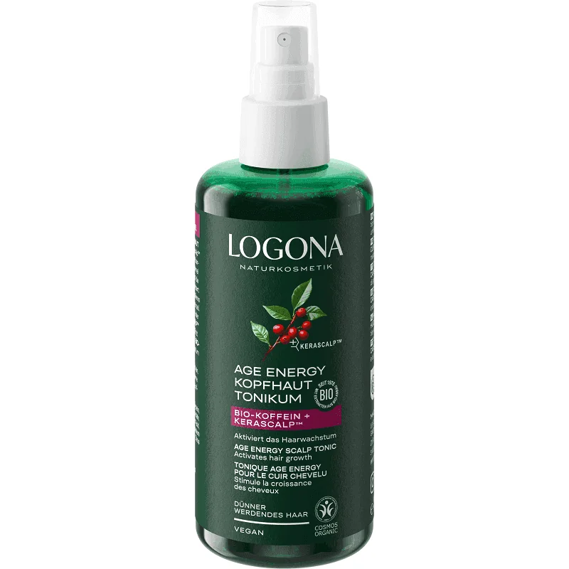 Logona - Vlasové tonikum Hair Growth Activating Scalp Caffeine & Kerascalp™