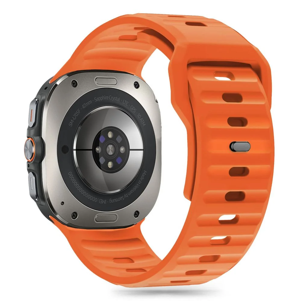 Tech-Protect Silicone Line remienok na Samsung Galaxy Watch Ultra 47mm , orange