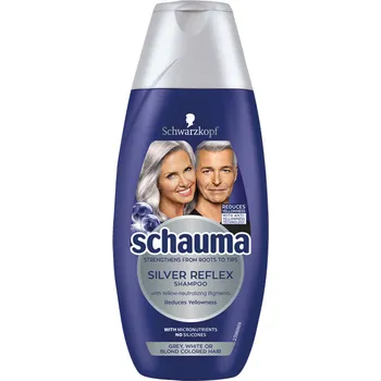 Schauma šampón Silver reflex 1×250 ml, posilňuje vlasy